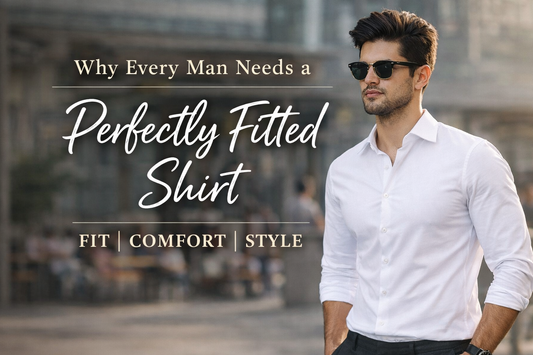 Why Every Man Needs a Perfectly Fitted Shirt | The Stylish Gents